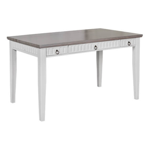 (1.1) Стол письменный "Хельсинки" 03 (серый). Фото №1