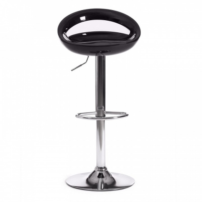 Стул барный VIKA (mod. KY806) металл/пластик, 46*40*77-98 см, черный/хром (поставляется по 2 шт). Фото №2