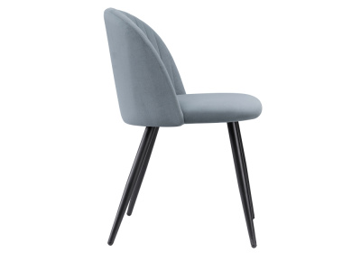 Стул Gabi 1 gray / black. Фото