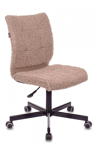 Кресло Бюрократ CH-330M коралловый экомех крестовина металл черный. Фото №1