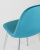 Стул Валенсия велюр темно-бирюзовый хромированные ножки. Фото №8