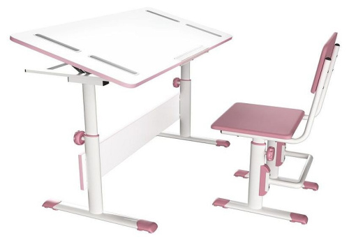 Стол учебный Polini Kids City D2, белый. Фото №4