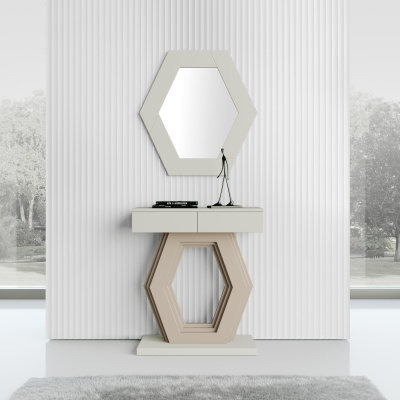 Зеркало NORA 684 Beig фото Зеркало NORA 684 Beig. Фото №2