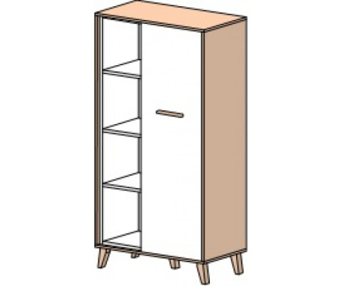 Шкаф комбинированный Эрика. Фото №1