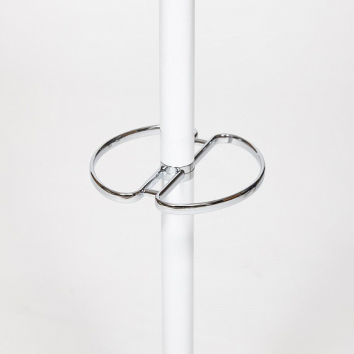 Вешалка XY-019 белый глянец (glossy white). Фото №2