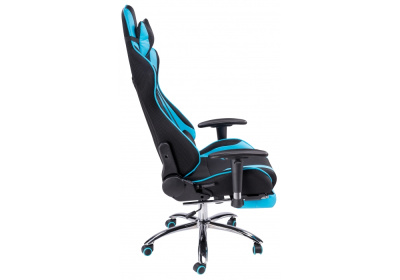 Стул Kano 1 light blue / black фото Стул Kano 1 light blue / black. Фото №4