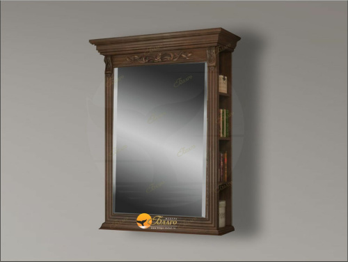 Зеркало с полками над обувницей Б5.4-7. Фото №1