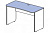 Стол письменный Силуэт