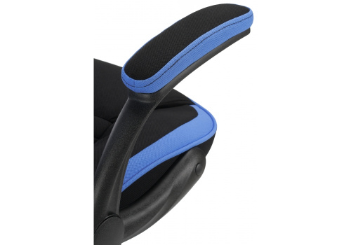 Стул Plast черный / голубой. Фото №6