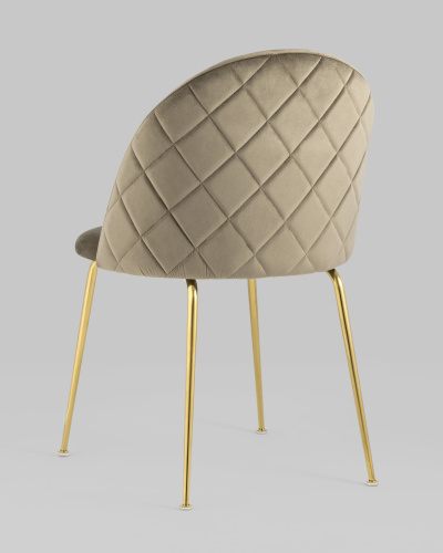 Стул Mystere Gold, коричневый фото Стул Mystere Gold, коричневый. Фото №7