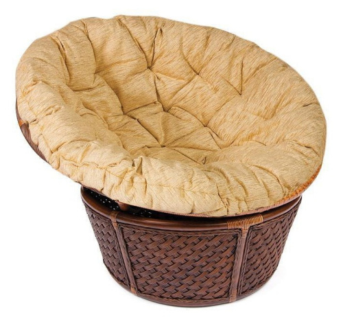 Кресло 23/01 ANDREA /с подушкой/ Pecan Washed (античн. орех), Ткань рубчик, цвет кремовый фото Кресло 23/01 ANDREA /с подушкой/ Pecan Washed (античн. орех), Ткань рубчик, цвет кремовый. Фото №1