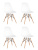 Стул Style DSW белый x4 фото Стул Style DSW белый x4. Фото №2