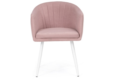 Стул Валета пыльно-розовый /  белый. Фото