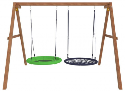 Качели детские Р911-24, коричневый. Фото