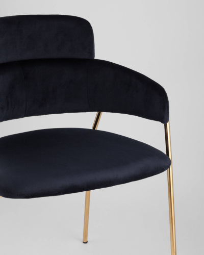 Стул Полин темно-синий. Фото №10