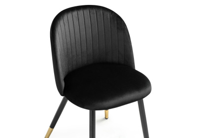 Стул Gabi black / black / gold. Фото №4