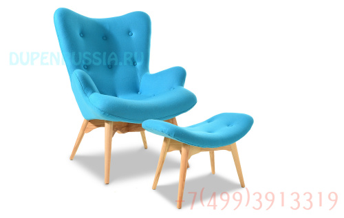 Кресло DC917 blue-голубое. Фото №8