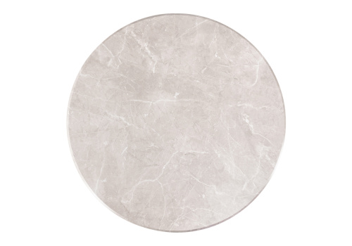 Стол деревянный Абилин 90 мрамор светло-серый / черный матовый. Фото №5