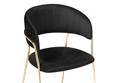 Стул Kamelia black / gold. Фото №4