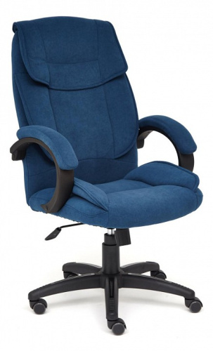 Кресло OREON флок, синий, 32. Фото №1