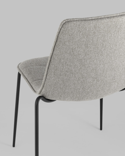 Стул Мелани рогожка серый. Фото №8