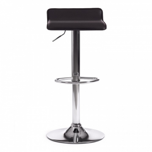 Стул барный KOST (mod. KY509) металл, экокожа, 38*39*63-84 см, черный/хром (поставляется по 2 шт). Фото №2