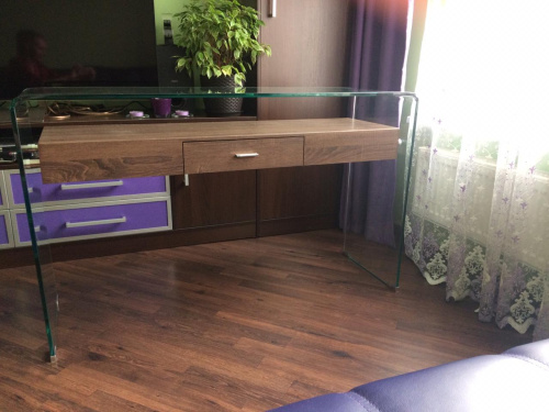 Консоль F-GW709 прозрачный/коричневый. Фото №4