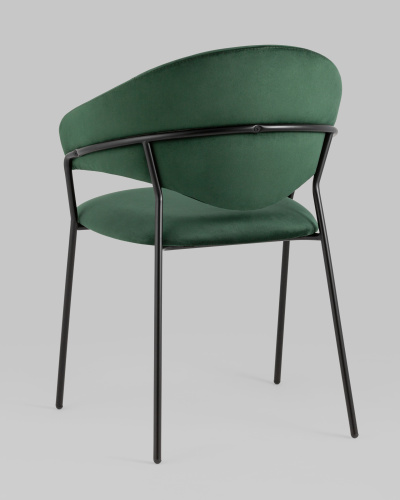 Стул Алексис велюр зелёный. Фото №7