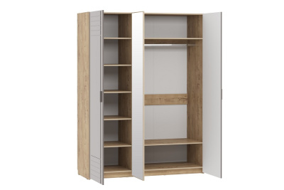 Шкаф комбинированный Livorno НМ 013.57  Софт Графит, Дуб бунратти фото Шкаф комбинированный Livorno НМ 013.57  Софт Графит, Дуб бунратти. Фото №2