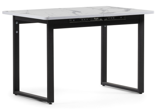 Стол деревянный Кэрин белый / черный. Фото №1