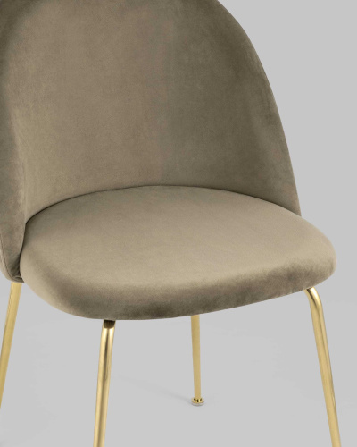 Стул Mystere Gold, коричневый фото Стул Mystere Gold, коричневый. Фото №9