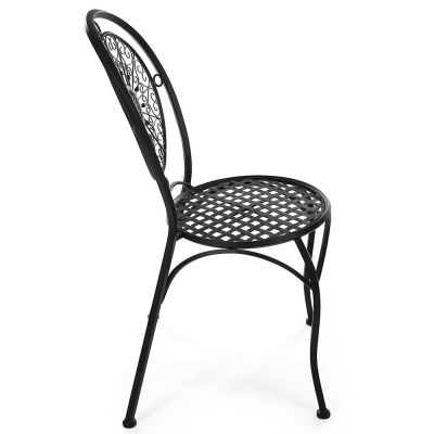 Кованый стул Secret De Maison Gloria черный фото Кованый стул Secret De Maison Gloria черный. Фото №3