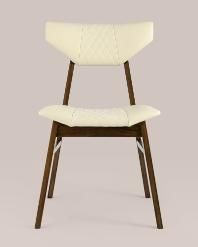 Стул обеденный TOR кремовый ПУ 4 шт.. Фото №5