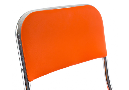 Стул Chair раскладной оранжевый. Фото №8