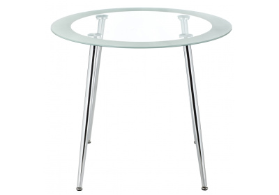 Стол стеклянный Vasko белый фото Стол стеклянный Vasko белый. Фото №2