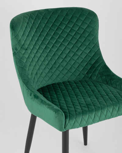 Стул Ститч велюр изумрудный. Фото №10