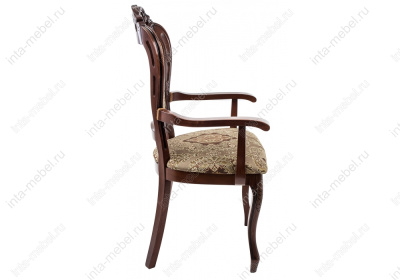 Стул деревянный Bronte вишня / патина. Фото