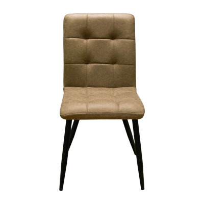 Стул Доби (Каркас (муар черный) тк. коллекции Safari коричневый 021). Фото №2