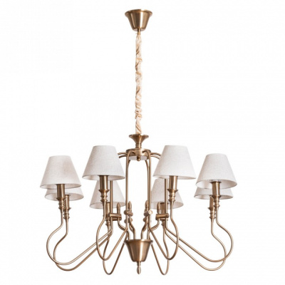 Подвесная люстра Arte Lamp Agio A6086LM-8PB. Фото №2