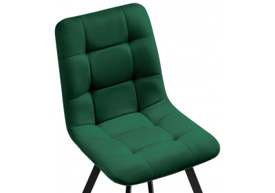 Стул Чилли  черный / зеленый. Фото