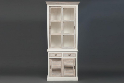 Буфет Secret De Maison RIVIERA ( mod.304410 ) дерево манго, 210х90х45см, Antique white/white wash. Фото №2