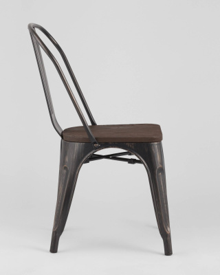 Стул барный Флекс велюр бежевый. Фото