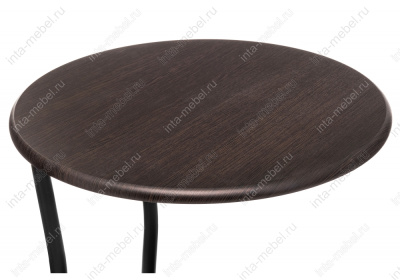 Журнальный стол Андромеда черный матовый / орех. Фото