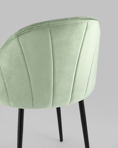 Стул Логан велюр фисташковый. Фото №8