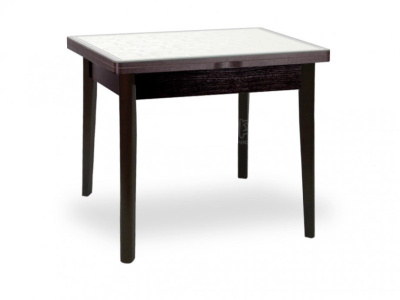 Стол Руан СТ фотопечать, ноги массив прямые. Фото