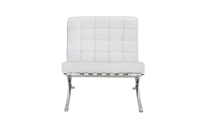 Кресло Barcelona белое. Фото №4