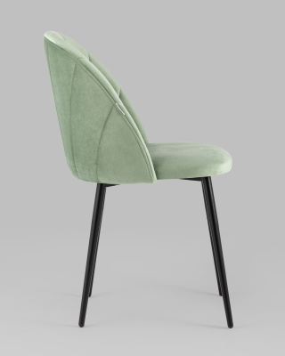 Стул Логан велюр фисташковый. Фото
