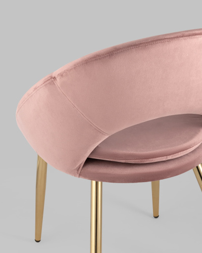Стул Кензи пыльно-розовый. Фото №9