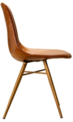 Стул складной ДЖОН металлик, желтый. Фото №5