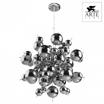 Подвесная люстра Arte Lamp Molecule A8313SP-9CC фото Подвесная люстра Arte Lamp Molecule A8313SP-9CC. Фото №2